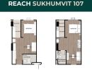  - คอนโดราคาดี ใกล้ BTS กำลังรอคุณอยู่! ยินดีต้อนรับสู่ Reach Sukhumvit 107 ห่างจาก BTS แบริ่ง เพียง 1.4 กม.