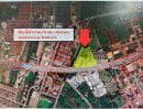 - ขายที่ดินสะพานมหาเจษฎาบดินทรานุสรณ์ หน้ากว้างติดถนน 105 เมตร โ