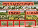 - ที่ดินลอง 11 ธัญบุรี ผังชมพู แหล่งชมพู เหมาะสร้างที่พัก โกดัง