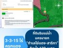 - ที่ดินริมน้ำ นครนายก สาริกา 3-3-15 ไร่ โฉนดครุฑแดง