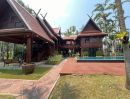 - ขายบ้านหรูเรือนไทยไม้สักทั้งหลัง สันทราย เชียงใหม่ 2-3-61 ไร่ พร้อมเรือนรับรอง 2 หลัง