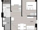 - เสนาคิทท์ รังสิต คลอง 4 คอนโดให้เช่า 2 ห้องนอน 37 ตรม. 9,500 บาท เฟอร์นิเจอร์ครบ RentNex By SENA
