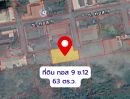 - ขายที่ดินเปล่า ชุมชน ทอส.9 คูคต ลำลูกกา แปลงริมท้ายซอย 63 ตร.ว.