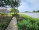 - ที่ดินติดแม่น้ำท่าจีน บางแก้วฟ้า นครชัยศรี 213 ตร.ว. ทำเลริมน้ำวิวสวยหายาก