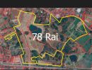  - ขายที่ดินผังม่วง ติดถนนบ้านถวาย 78ไร่ เชียงใหม่ หางดง บ้านแหวน