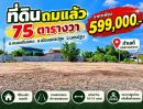 - ขายที่ดินเปล่าถมแล้ว 75 ตร.ว. หนองดินแดง นครปฐม