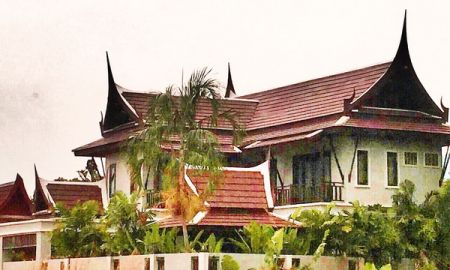 ให้เช่าบ้าน - เช่า) FOR RENT HOUSE WITH PRIVATE POOL PHUKET / 3 beds 4 baths / 146 Sqw.**85,000** Thai Modern Decorated. NEAR WAT CHALONG