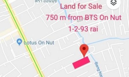 ขายที่ดิน - ขายที่ดินสุขุมวิท85 ห่าง BTS อ่อนนุช 750 ม สร้างคอนโด low rise ได้ 1-2-93 ไร่