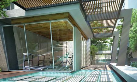 ให้เช่าคอนโด - Aspire Srinakarin Condo for rent 1 bedroom 30 sq.m.with fully furnished and electrical appliance.3rd floor.,swimming pool view.next to Seacon Sqare De