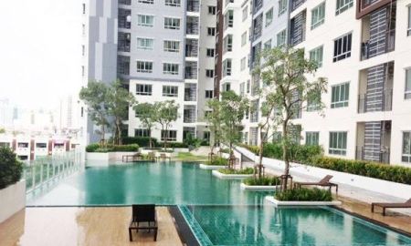 ให้เช่าคอนโด - The trust Residence Rama 3 - Ratchada Condo for rent : 1 bedroom 29 sq.m. on 9th floor with fully furnished and electrical appliance and including 1 p