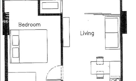 คอนโด - ขายดาวน์คอนโด QuintaraTreehaus Sukhumvit 42,ชั้น 2, 1 นอน 1 น้ำ ขนาดห้อง 40 ตร.ม. 