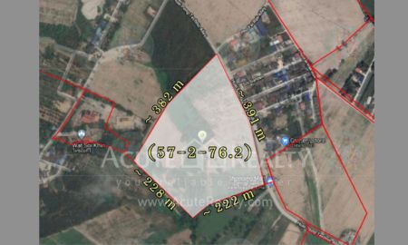 ขายที่ดิน - ขายที่ดินเปล่าติดถนน ตำบลห้วยโป่ง อำเภอเมืองระยอง จังหวัดระยอง ขนาด 57-2-76.2 ไร่