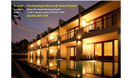 ขายอพาร์ทเม้นท์ / โรงแรม - The Boutique Resort @ Rawai Phuket