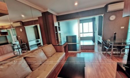 ให้เช่าคอนโด - Lumpini Place Rama9 Ratchada for rent 15000 baht on 27th floor C buidling size 34sqm have bathtab