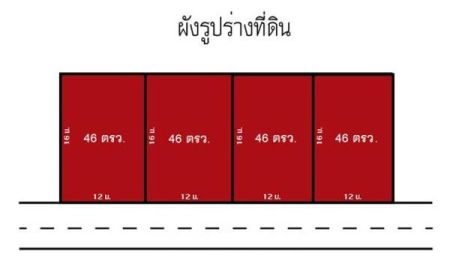 ขายที่ดิน - ด่วน !! แบ่งขายที่ดินเปล่า 4 แปลง แปลงละ 46 ตร.ว. หมู่บ้านนครินทร์การ์เด้น ติดถนนร่มเกล้า ลาดกระบัง