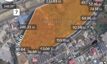 ขายที่ดิน - ขายที่ดิน 56-3-64 ไร่ ต.หนองขาม อ.ศรีราชา จ.ชลบุรี ติดถนนมอเตอเวยร์สาย7 เส้นแยกเข้าท่าเรือแหลมฉบัง