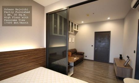 ให้เช่าคอนโด - For rent 17000 condo Urbano Rajavithi High Rise High Floor
