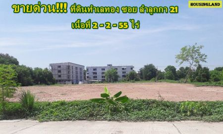 ขายที่ดิน - ขายที่ดินลำลูกกาซอย 21 แนวรถไฟฟ้า