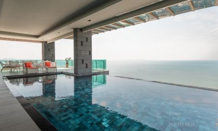 ขายคอนโด - ขาย Penthouse pool villa ติดทะเล 3 นอน 3 น้ำ 450 ตรม มีสระว่ายน้ำ ใหญ่สุดในชลบุรี