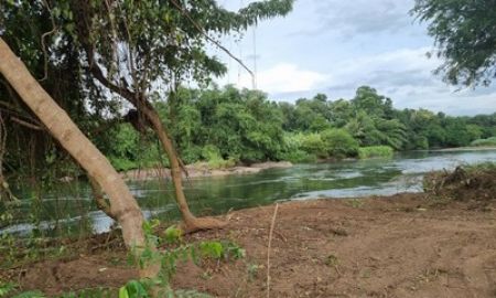 ขายที่ดิน - ขายที่ดินติดแม่น้ำ แควใหญ่ กาญจนบุรี 3 ไร่ วิวสวย เหมาะสร้างบ้าน ทำการเกษตร ซื้อเก็บไว้ เก็งกำไร