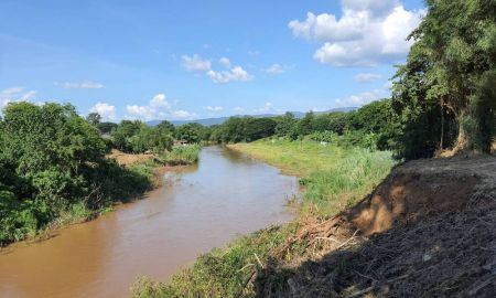 ขายที่ดิน - ขายที่ดินเปล่าถมแล้ว ติดน้ำปิงยาว 200 เมตร เนื้อที่ 3-2-73 ไร่ (ต.เหมืองแก้ว อ.แม่ริม จ.เชียงใหม่)