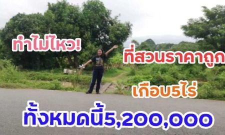 ขายที่ดิน - ขายที่ดิน​ชะอำ​ 4-3-42ไร่​ ขาย​ที่ดิน​สวน​ ใกล้คลองชลประทาน​