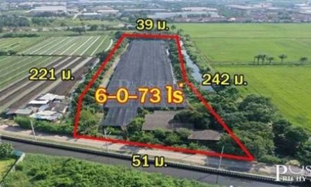 ขายที่ดิน - ซื้อทำกำไร + สร้างมูลค่าเพิ่มได้มากกว่าเท่าตัวกับที่ 6ไร่เศษ ใกล้ โครงการถนนตัดใหม่ กัลปพฤกษ์ – พุทธสาคร KK5415S