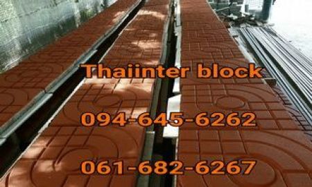 ขายที่ดิน - Thaiinter Block โรงงานผลิตและจำหน่ายบล็อกทางเท้า บล็อกตัวหนอน บล็อกแปดเหลี่ยม บล็อกหกเหลี่ยม บล็อกปูหญ้า สนใจติดต่อสอบถามได้ การผลิตมาตราฐาน ที่