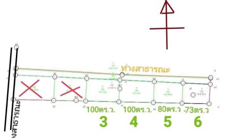 ขายที่ดิน - ขายที่ดินจัดสรร 6แปลง ใกล้ตลาดสี่แยกแม่ต๋ำ เมืองพะเยา