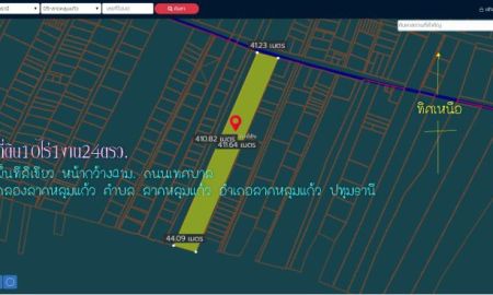 ขายที่ดิน - ที่ดิน10ไร่1งาน24ตรว. พื้นที่สีเขียว หน้ากว้าง41ม. ถนนเทศบาล คลองลาดหลุมแก้ว ตำบล ลาดหลุมแก้ว อำเภอลาดหลุมแก้ว ปทุมธานี