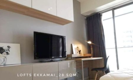 ให้เช่าคอนโด - ให้เช่า คอนโด studio 1 bedroom The Lofts เอกมัย (เดอะ ลอฟท์ เอกมัย) 28 ตรม. near BTS Ekkamai in Sukh