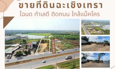 ขายที่ดิน - ขายที่ดินติดถนนสุวินทวงศ์304 ขายที่ดินวังตะเคียน-ฉะเชิงเทรา ใกล้แม็คโครฉะเชิงเทรา250เมตร