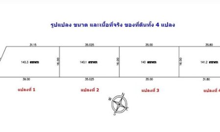 ขายที่ดิน - ขายที่ดินเปล่า ถมแล้ว ทําเลทอง รูปแปลงสวย ราคาถูก (ฟรีโอน) อยู่ในโครงการหมู่บ้านจัดสรร หมู่บ้านวังทรัพย์สิน โซนหน้าโครงการ ติดถนนเมน โฉนด น.ส4 พร้อมโอ