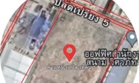 ขายที่ดิน - SALE พื้นที่ดิน ที่ดินซอยวัดปลัดเปรียง 13500000 BAHT. 400 Square Wah ทำเล-ทอง