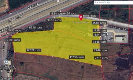 ขายที่ดิน - ขายที่ดินติดถนนมิตรภาพ นากลาง สูงเนิน นครราชสีมา 16-1-39.3 ไร่ ผังม่วง ทำโรงงาน ศูนย์กระจาย โกดัง