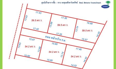 ขายที่ดิน - ขายที่ดิน แบ่งล๊อค 54,59 ตร.ว. ถ.เฉลิมพระเกียรติ ซ.3 ต.หนองเสือ อ.เมือง จ.ประจวบฯ