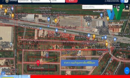 ขายที่ดิน - ขายด่วน ที่ดินเปล่า 1ไร่ 85.1 ตารางวา แปลงสวยสามารถทำบริษัทได้พื้นที่สีเขียว ใกล้ถนนเจ้าคุณทหาร ใกล้ธุรกิจLogistic