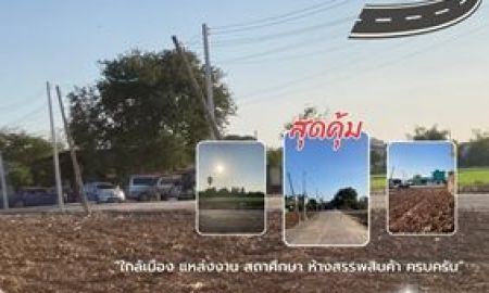 ขายที่ดิน - ที่ดินเปล่าทำเลทอง ใกล้เมือง ใกล้กรุงเทพ ถมแล้ว น้ำ ไฟฟ้า เข้าถึงที่ดินทุกแปลง ถนนสาธารณะ