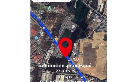 ขายที่ดิน - Vายที่ดิน ติด ถ.อุดมสรยุทธ์ ใกล้ นิคมฯ บางปะอิน อยุธยา ใกล้ จุดขึ้น-ลง Motorway ถ.สายเอเซีย (หน้ากว้างแปลงที่ดิน 177 เมตร)