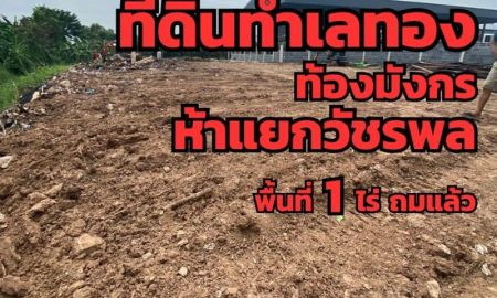 ขายที่ดิน - ที่ดิน 5แยกวัชรพล พื้นที่ 1 ไร่ หาไม่ได้อีกแล้ว หมดแล้วหมดเลย