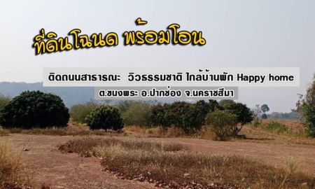 ขายที่ดิน - ขายที่ดินเขาใหญ่ #ที่ดินวิวภูเขาล้อมรอบ #ที่ดินติดถนน #เขาใหญ่ปากช่อง #เหมาะกับการลงทุน ต.ขนงพระ อ.ปากช่อง จ.นครราชสีมา