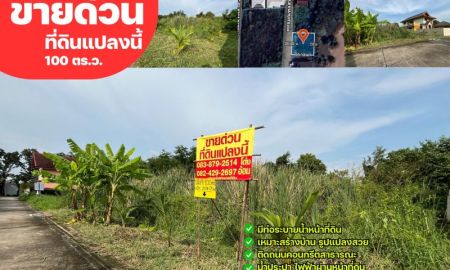 ขายที่ดิน - ขายด่วนที่ดิน 100 ตรว.พุทธมณฑลสาย2 ซอย 27 เเยก.1 เขตตลิ่งชัน กทม.