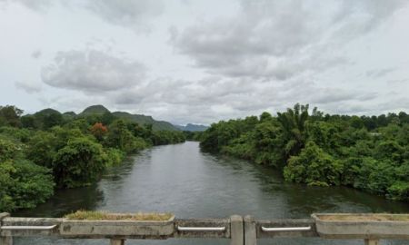 ขายที่ดิน - ขายด่วน ที่ดินทำเลสวย ติดแม่น้ำแคว อ.เมืองกาญจนบุรี จ.กาญจนบุรี