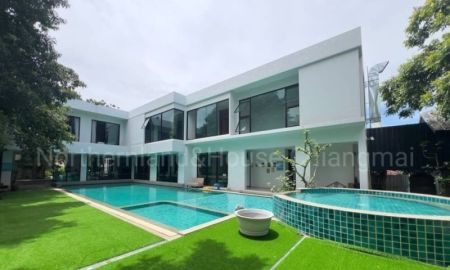 ขายบ้าน - ให้เช่า/ขาย 52.5 ล้าน pool villa ติดแม่น้ำ พร้อมอาคารสำนักงาน พื้นที่ 3 ไร่ 1 งาน 1.5 ตรว. สันกำแพง สไตล์พูลวิลล่าพื้นที่ขนาดใหญ่ ใกล้เมือง