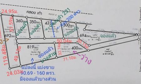 ขายที่ดิน - ขายที่ดินถูก 400-692 วา 15,000.-16,000./วา. ด้านหน้าติดถนนคอนกรีต ตำแหน่งสวยมาก น้ำไฟพร้อม เหมาะสร้าง โกดัง,ห้องเช่า,บ้านอาศัย ถ.เลียบค.บางปลา