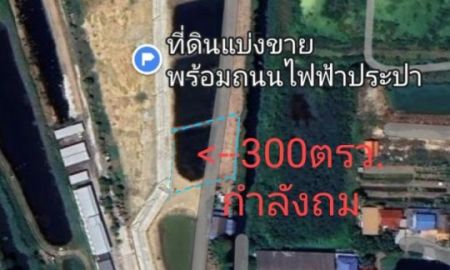 ให้เช่าที่ดิน - ให้เช่าที่ดิน300 ตรว. สะดวก ใกล้ถนนใหญ่ เช่าระยะยาว/สั้น ติดถ.คอนกรีต33ม.หลังติดคลองคลองเก้า รวมถมพร้อม ไฟฟ้ประปา ต.บางปลา อ.บางพลี ถ.เทศบาลบางปู 113