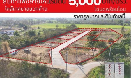 ขายที่ดิน - ขายที่ดินจัดสรรเริ่ม 155ตรว. 700,000บาท ฟรีโอน สาธารณูปโภค ต.บวกค้าง อ.สันกำแพง เชียงใหม่