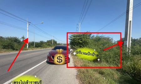 ขายที่ดิน - ขายที่ดิน 11 ไร่ 41 ตร.ว. ติดถนน โพธาราม-ราชบุรี