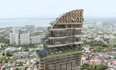 ขายคอนโด - ONCE wongamat Pattaya คอนโด super luxury สูง 56 ชั้น 548 ยูนิต ทำเลใกล้เทอร์มินอล 21 เริ่ม 6.5 ลบ.*