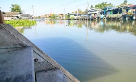 ขายที่ดิน - ที่ดินติดคลองอ้อมนนท์และทางสาธารณะ 1 ไร่ ซอยวัดมะเดื่อ จ.นนทบุรี